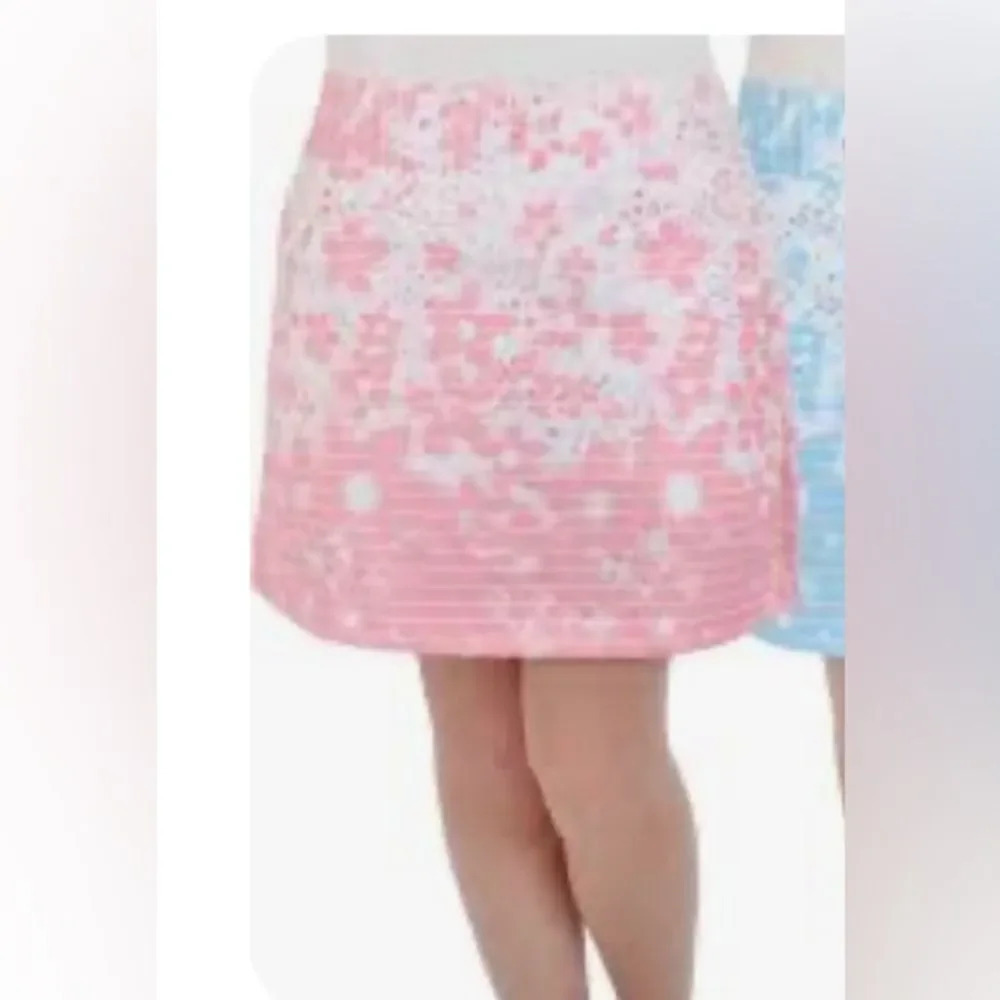 adidas Pink Floral A-Line Skirt